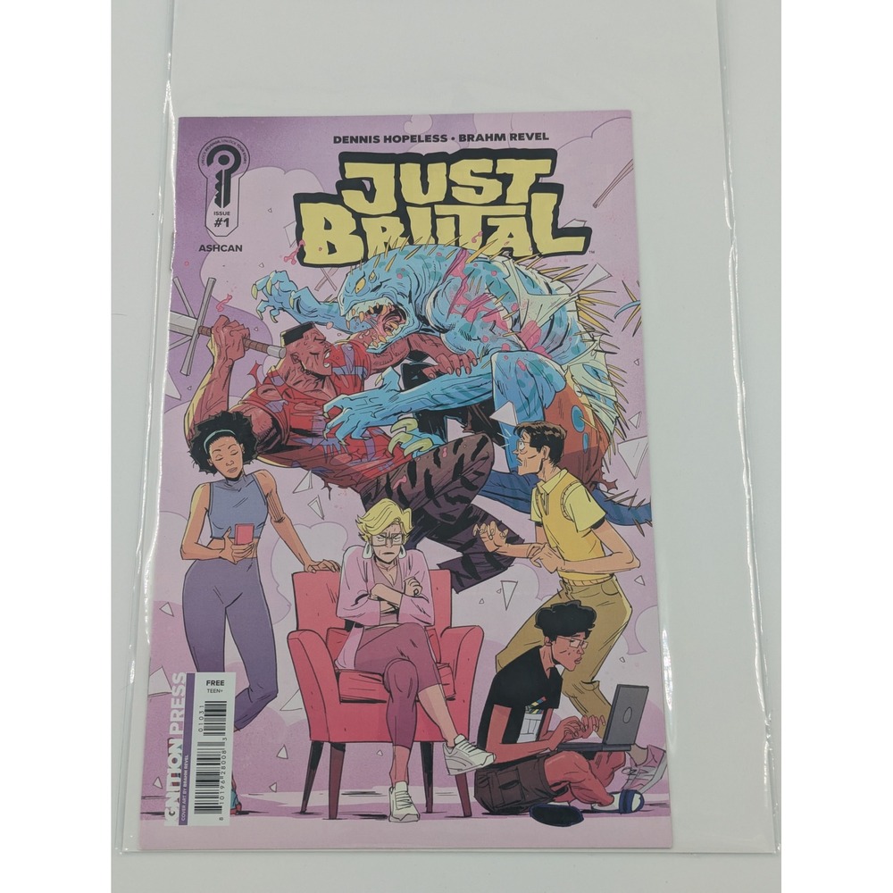 Just Brutal Issue #1 Ashcan Ignition Press Dennis Hopeless Brahm Revel Comic